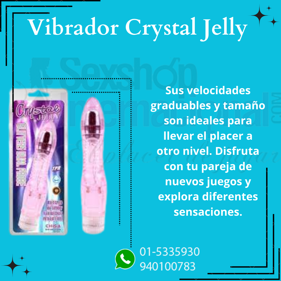 VIBRADOR CRYSTAL JELLY